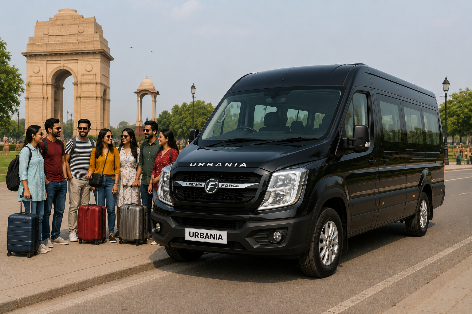 Force Urbania for group tours and travel in Delhi